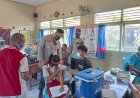 Gerai-Vaksin-Presisi-Polres-Sikka,-220-Siswa-SDI-Kota-Uneng-Terima-Dosis-I-Vaksin-Sinovac