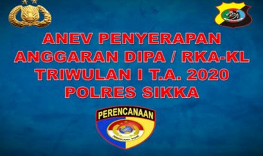 Anev-Penyerapan-Anggaran-Triwulan-I--Polres-Sikka