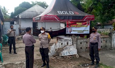 Kapolres-Sikka-Lakukan-Pengecekan-Kampung-Tangguh-Nusantara-Di-Kel.-Nangalimang