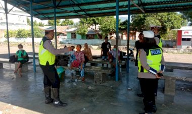 Sat-Lantas-Polres-Sikka-Lakukan-Patroli-Dan-Himbau-Protokol-Kesehatan