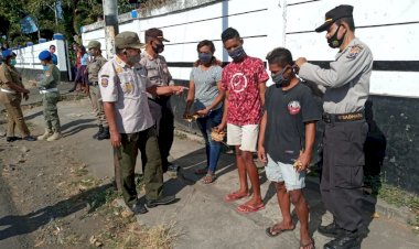 Operasi-Yustisi,-Masyarakat-Yang-Tidak-Menggunakan-Masker-Dihukum-Membersihkan-Sampah-Hingga-Push-Up