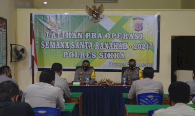 Polres-Sikka-Gelar-Latpraops-Semana-Santa-2021