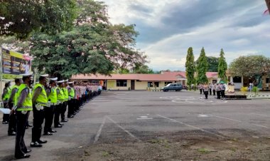 Pimpin-Apel-Pagi,-Kapolres-Sampaikan-Hal-Ini