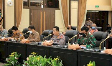 Rakor-Lintas-Sektoral-Jelang-Idul-Fitri,-Kapolri:-Keselamatan-Rakyat-Hukum-Tertinggi