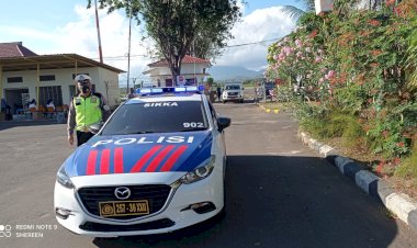 Sat-Lantas-Polres-Sikka-Kawal-Penjemputan-Vaksin-Covid-19