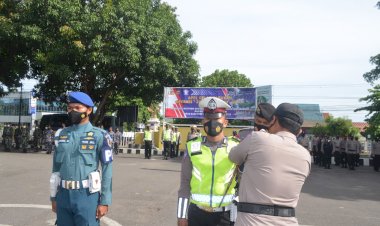 Apel-Gelar-Pasukan-Ops-Zebra-Ranakah-2021,-Kapolres-Sikka-Bacakan-Amanat-Kapolda-NTT