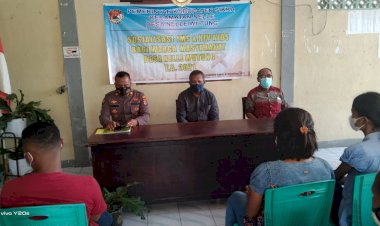 Cegah-Kenakalan-Remaja,-Kapolsek-Nelle-Berikan-Sosialisasi-Ke-Masyarakat-Desa-Nelle-Wutung