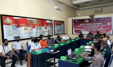 Jelang-Ops-Lilin-Ranakah-2021,-Polres-Sikka-Laksanakan-Rakor-Lintas-Sektoral