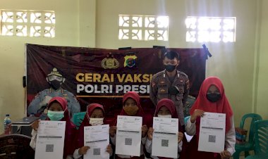 Tim-Gerai-Vaksin-Polri-Presisi-Polres-Sikka-Gelar-vaksinasi-Anak-umur-6-11-tahun-di-Sekolah-MIS-Al-Muhajirin-Perumnas