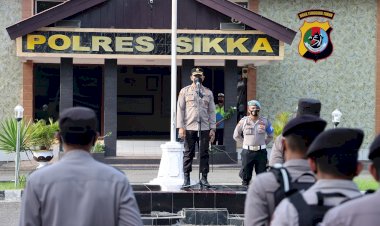 Apel-Jam-Pimpinan,-Kapolres-Tekankan-Hal-Ini-Kepada-Anggota