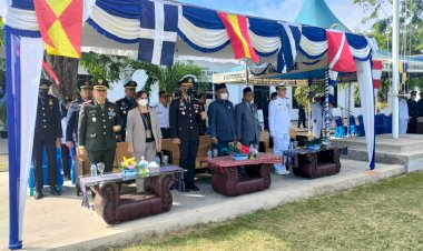 Kapolres-Sikka-Hadiri-Upacara-Peringatan-HUT-TNI-ke-77.