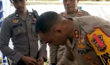 Kapolres-Sikka-Kukuhkan-Polsubsektor-Mego,-Polsek-Paga,