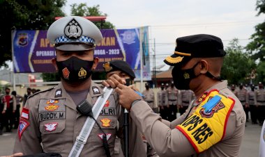 Operasi-Keselamatan-Turangga-2023,-Kapolres-Sikka-Bacakan-Amanat-Kapolda-NTT