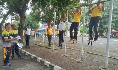 Polres-Sikka-Laksanakan-Tes-Kesamaptaan-Jasmani-Berkala