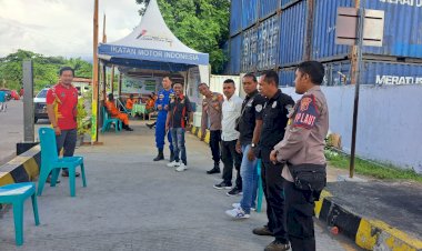 Kasatgas-Gakkumdu-Cek-Situasi-Pos-Pengamanan-Operasi-Ketupat-Turangga-2023