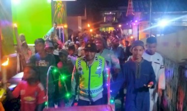 Polres-Sikka-Terjunkan-Personil-Amankan-Malam-Takbiran-di-Seputaran-Kota-Maumere