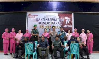 Polres-Sikka-Adakan-Donor-Darah-Hari-Bhayangkara-ke-77