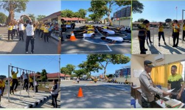 Anggota-Polres-Sikka-dan-Polsek-Jajaran-Laksanakan-Tes-Samjas-Hari-Pertama