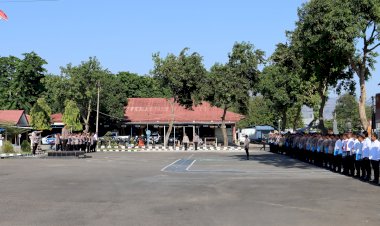 Apel-Jam-Pimpinan,-Kapolres-ingatkan-anggota-untuk-tidak-membuat-pelanggaran-sekecil-apapun