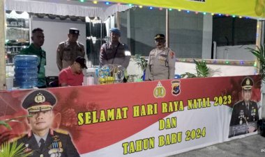 Pengawasan-Personil,-Siepropam-Polres-Sikka-Cek-Pos-Pam-Ops-Lilin-2023