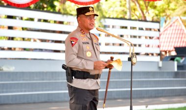 Komitmen-Melindungi-NTT-dari-Ancaman-Alam,-Kapolda-NTT-Pimpin-Apel-Kesiapan-Penanggulangan-Bencana.-