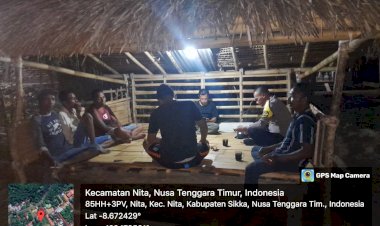 Patroli-Rutin-Piket-Jaga-Polsek-Nita,-Pastikan-Situasi-Kamtibmas-Aman-dan-Kondusif