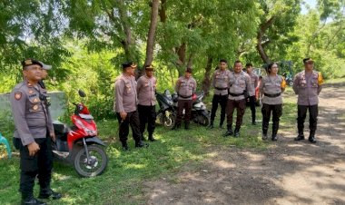 Kapolres-Sikka-Pimpin-Pemantauan-Rapat-Pleno-PPK-di-Kecamatan-Alok-Barat