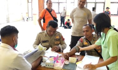 Polres-Sikka-Gelar-Kegiatan-Pemeriksaan-Kesehatan-Berkala