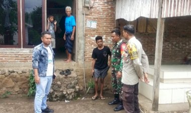 Bhabinkamtibmas-Polsek-Alok-Berhasil-Memelihara-Kondusifitas-Kamtibmas-Pasca-Gempa