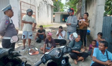 UNIT-KAMSEL-SATLANTAS-POLRES-SIKKA-HIMBAU-MASYARAKAT-UNTUK-TETAP-TERTIB-BERLALULINTAS