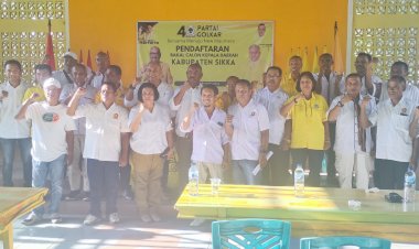 Fransiskus-Stephanus-Say,-SE-Mendaftar-Sebagai-Bakal-Calon-Bupati-Perseorangan-di-Pilkada-Sikka-Tahun-2024