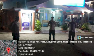 Patroli-Rutin-Piket-SPKT-Polsek-Paga