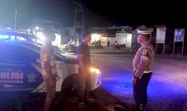 Patroli-Lampu-Biru-di-Wilayah-Hukum-Polres-Sikka,-Upaya-Satlantas-Ciptakan-Kamseltibcarlantas