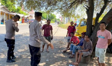 Upaya-Polres-Sikka:-Himbauan-Kamtibmas-di-Madawat-Disambut-Antusias-Warga