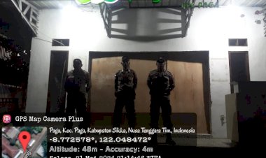 Menjamin-Sitkamtibmas-Kondusif-Piket-SPKT-III-Polsek-Paga-Melaksanakan-Patroli-Rutin