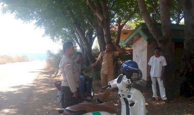 Ciptakan-Rasa-Aman,-Bhabinkamtibmas-Polsubsektor-Ndete-Intens-Lakukan-Patroli-Dialogis