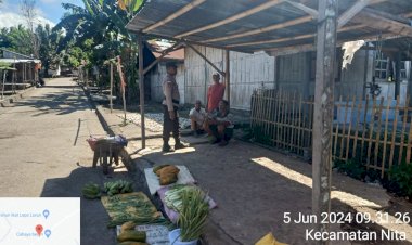 Polsek-Nita-Gelar-Patroli-Rutin-untuk-Menjaga-Sitkamtibmas