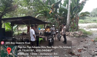 Patroli-SPKT-Polsek-Paga-Polres-Sikka-Berhasil-Jaga-Ketertiban-dan-Keamanan