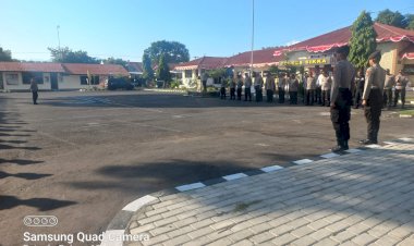 Pimpin-apel-jam-pimpinan,-Kapolres-tekankan-hal-ini