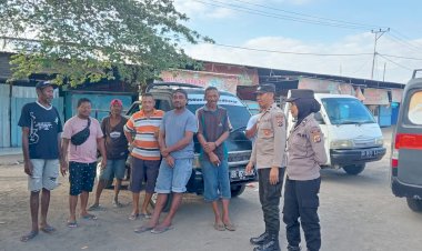 Himbauan-Kamtibmas-Unit-Binmas-Polres-Sikka-di-Pangkalan-Mobil-Dum-Truk-Kelurahan-Madawat