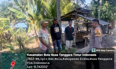 Polsek-Bola-Polres-Sikka-Laporkan-Kegiatan-Patroli-Rutin-di-Wilayah-Hukumnya.