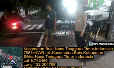 KEGIATAN-PATROLI-RUTIN-OLEH-PIKET-JAGA-SPKT-REGU-I-POLSEK-BOLA-POLRES-SIKKA.