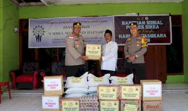 Polres-Sikka-Berikan-Bantuan-Sosial-dalam-Rangka-Hari-Bhayangkara-ke-78