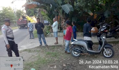 Jaga-Kondusifitas-Wilayah-Polsek-Nita-Gelar-Patroli-Rutin