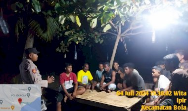 Patroli-Rutin-Polsek-Bola:-Upaya-Polres-Sikka-Ciptakan-Lingkungan-Aman-dan-Kondusif