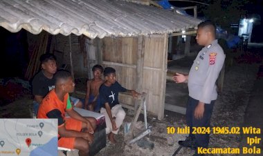 KEGIATAN-PATROLI-RUTIN-OLEH-PIKET-JAGA-SPKT-REGU-2-POLSEK-BOLA-POLRES-SIKKA.