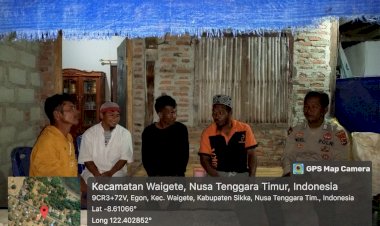 PIKET-JAGA-REGU-III-POLSEK-WAIGETE---POLRES-SIKKA-LAKSANAKAN-PATROLI-UNTUK-JAGA-KAMTIBMAS