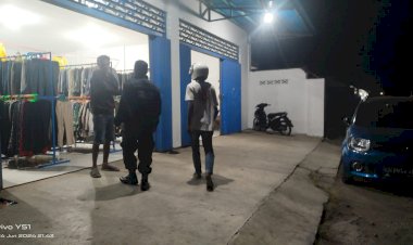 Polsek-Alok-Polres-Sikka-Lakukan-Patroli-Rutin-di-Obyek-Vital