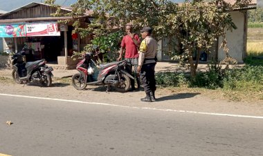 KEGIATAN-PATROLI-OLEH-PIKET-JAGA-SPKT-REGU-I-POLSEK-WAIGETE---POLRES-SIKKA.