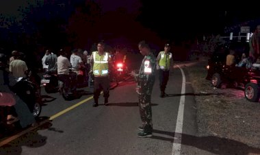 Polsek-Paga-Sambut-Kepulangan-Jemaah-Haji-dengan-Pengawalan-Khusus